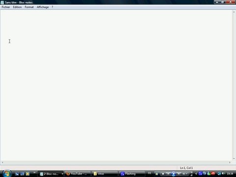 comment créer un virus qui ouvre des pages