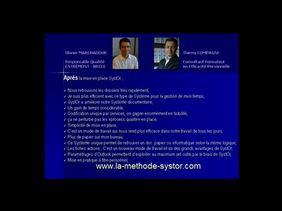 "SystOr® Me Permet d'Avoir l'Esprit Plus Libre"