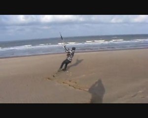 Kite jump at knokke