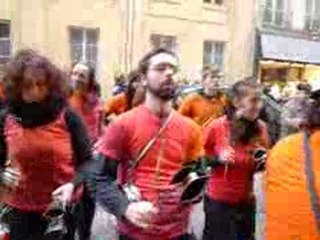 Batucada climatique à Paris