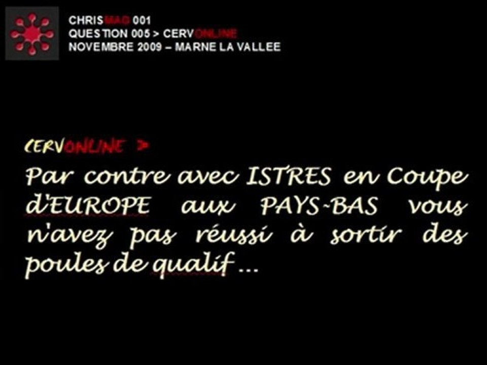 CHRISMAG001 - Q005 - L'Europe avec ISTRES TT