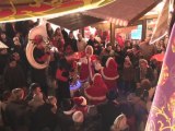 Les Peres Noel Jazzy du Marché de Noel de Mulhouse