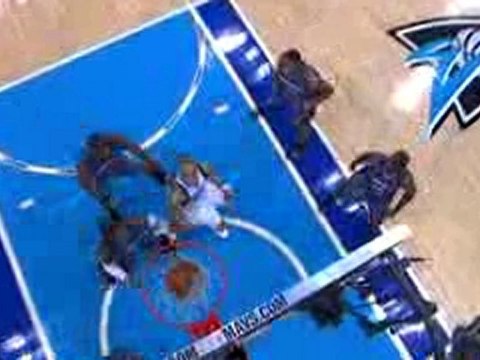 NBA Dirk Nowitzki hits the jumper to give Dallas the lead.