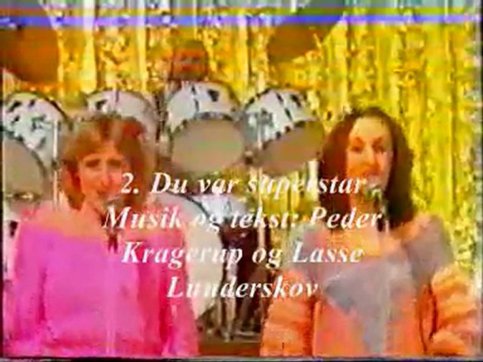 Denmark 1978 - Melodi nr. 2 - Du var superstar