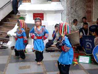 temple de Doisuthep Danse asiatique