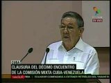 Raúl Castro expresa que Cuba y Venezuela deben Resistir