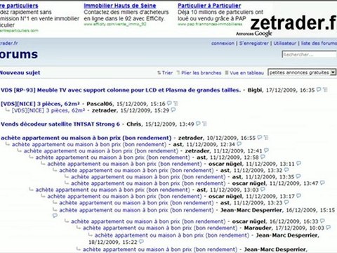 petites annonces gratuites