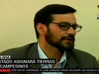 Bolivia redistribuye tierras expropiadas