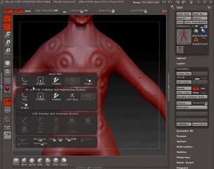 De Zbrush à blender partie 4