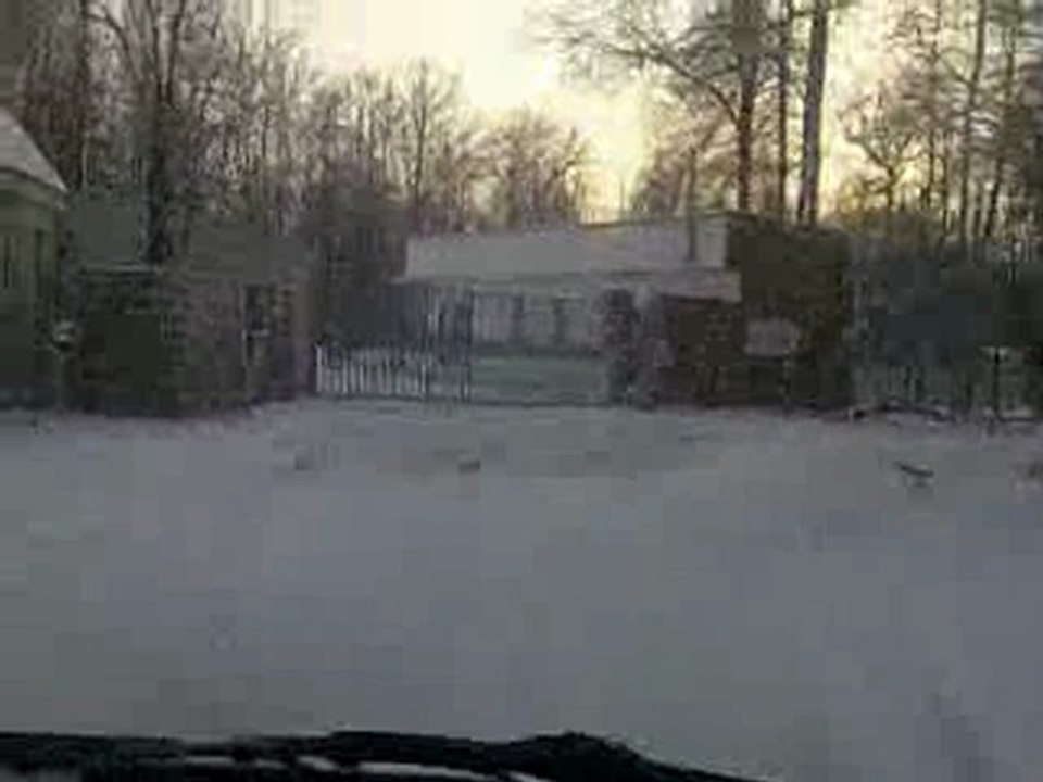 Direct dans la neige