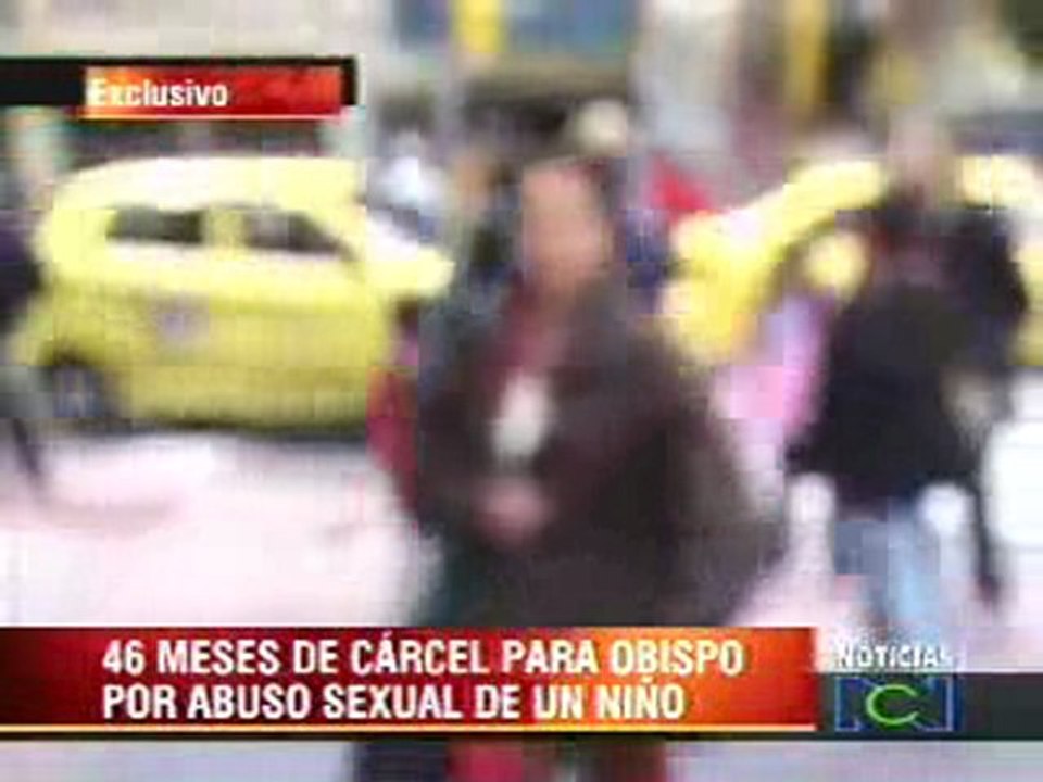 Obispo Pederasta Preso en Colombia