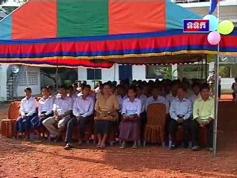 vidéo intégrale d'inauguration du foyer de Battambang