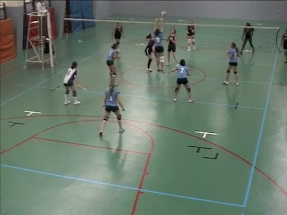 Courbevoie SF1 : Puteaux vs. Courbevoie - 1er set : 22-25