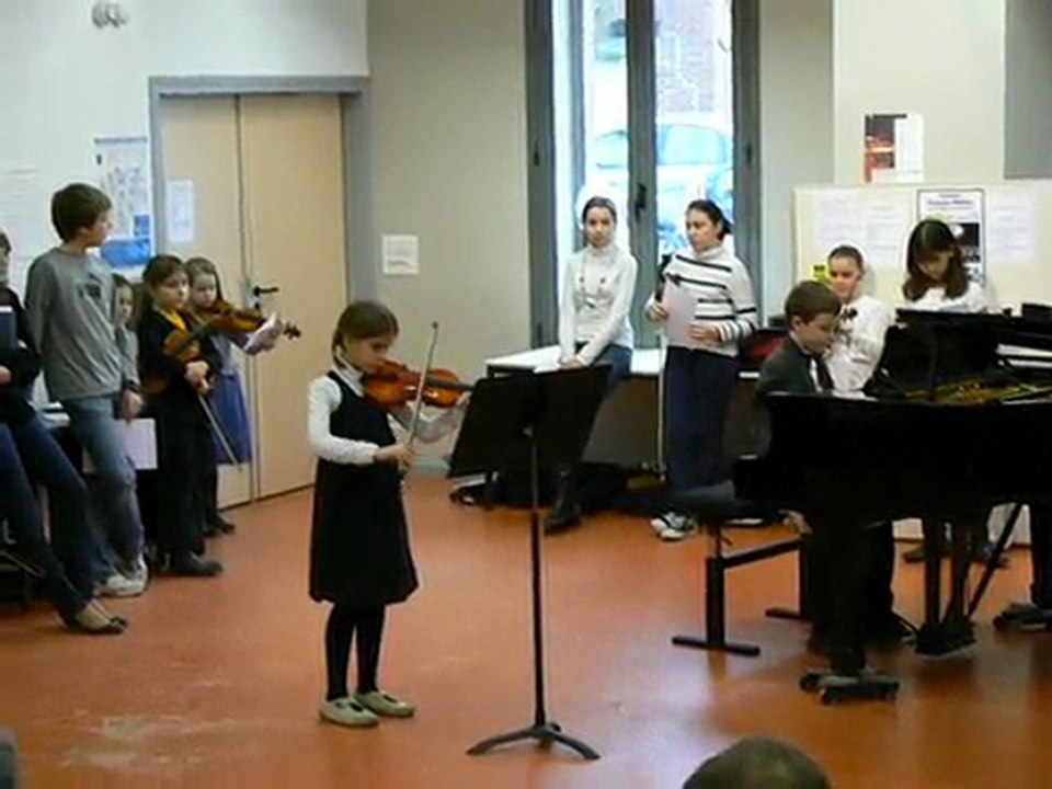 Audition Violon Marion dec 2009