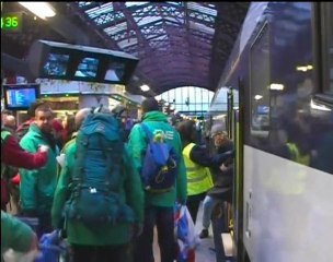 Témoignages des manifestants français à l’heure du retour