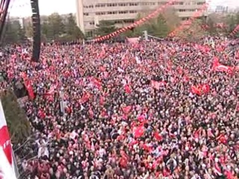 MHP mitingi ANKARA Tandoğan ( 13.12.2009 ) -2-