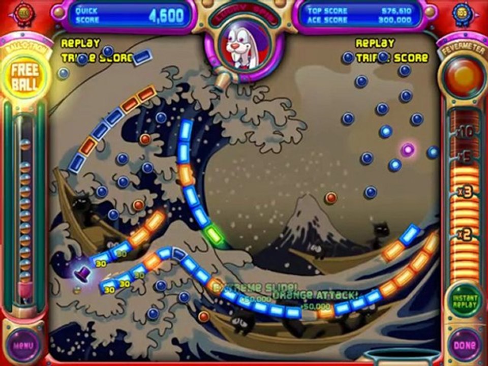 Peggles 600 000 pts