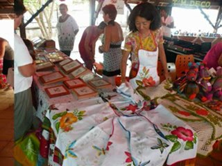 Guyane, marché de noël 2009