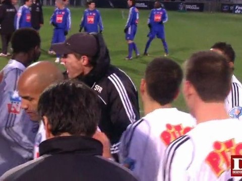 Ambiance et match entre SR Colmar et FC Metz en Coupe