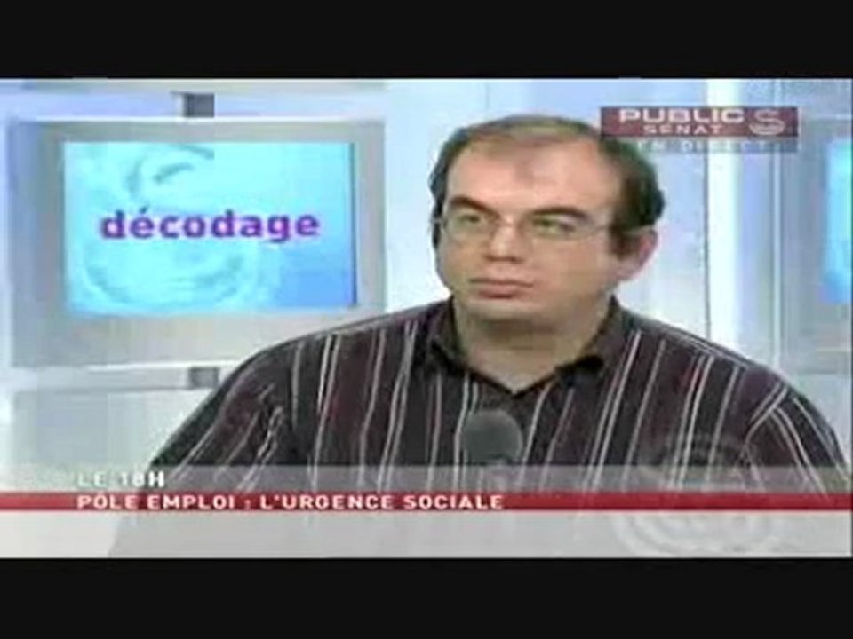 public senat pole emploi 9/12/2009