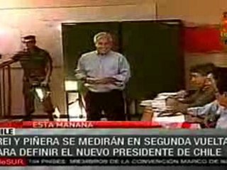 Frei y Piñera, aspirantes a la presidencia Chile