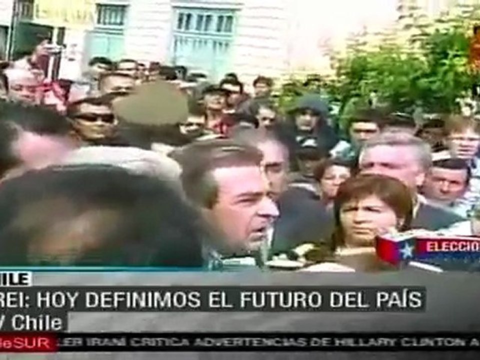 Votaron los candidatos en Chile