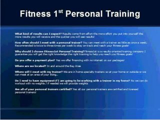 Personal Training Pleasant Hill Area