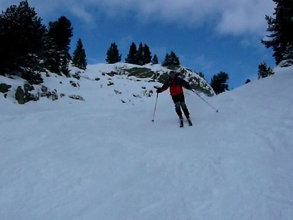 Ski test BLACK POWDER, Chamrousse, 13 décembre 2009.