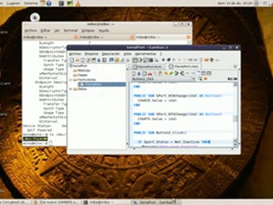 PIC18F2550 usbcdc en Linux