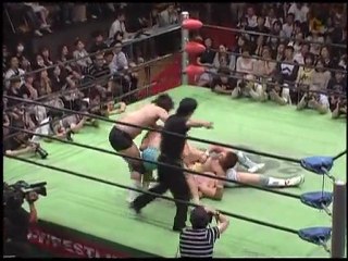 KENTA & Go Shiozaki vs Sasaki & Nakajima, NOAH, 2009, Part 3