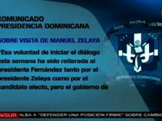 Se pospone reunion Zelaya-Lobo