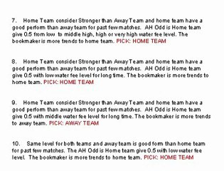 10 Winning Soccer Betting Strategy for Asian Handicap’s 0.5