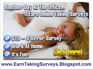 Earn Online Taking Surveys