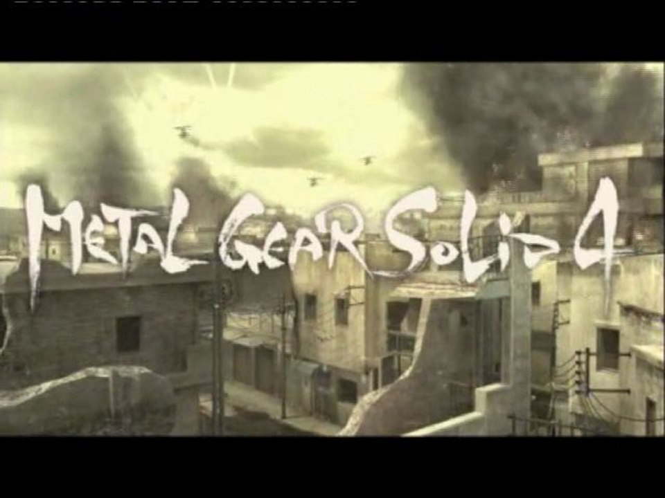 Videotest Metal Gear Solid 4 Guns of the Patriots (PS3)