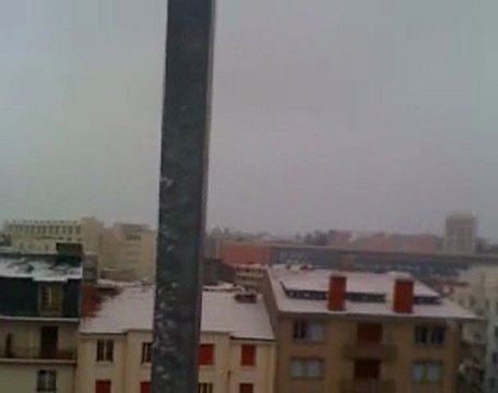 Neige à Clermont Ferrand