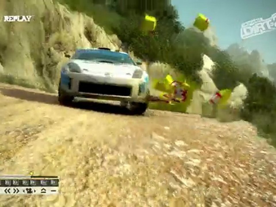 Dirt2 - InGame - Croatie - Outside view - Nissan 350z
