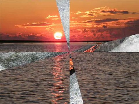 La baie d'Authie un soir d'hiver