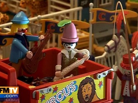 Les playmobils s'exposent à Paris