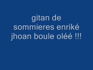 gitan de  perpignan et de sommieres