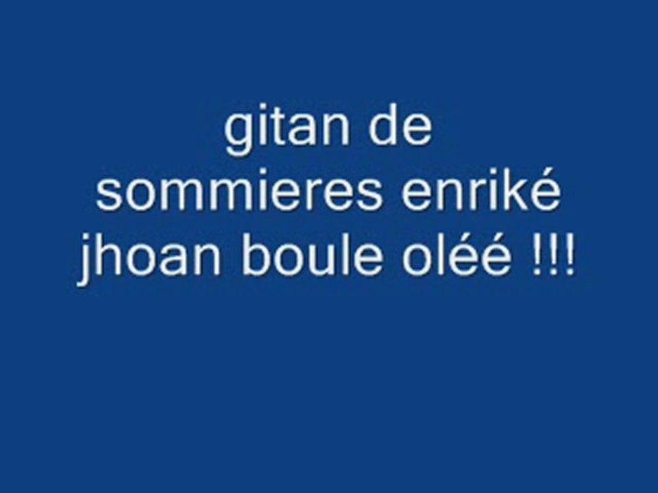 gitan de  perpignan et de sommieres