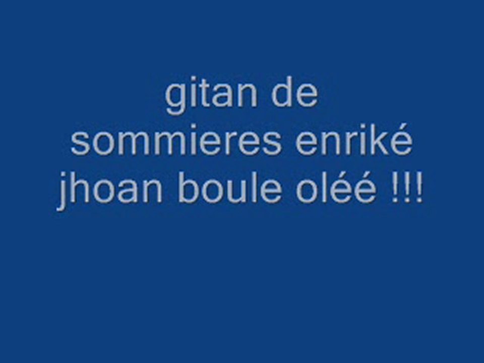 gitan de  perpignan et de sommieres