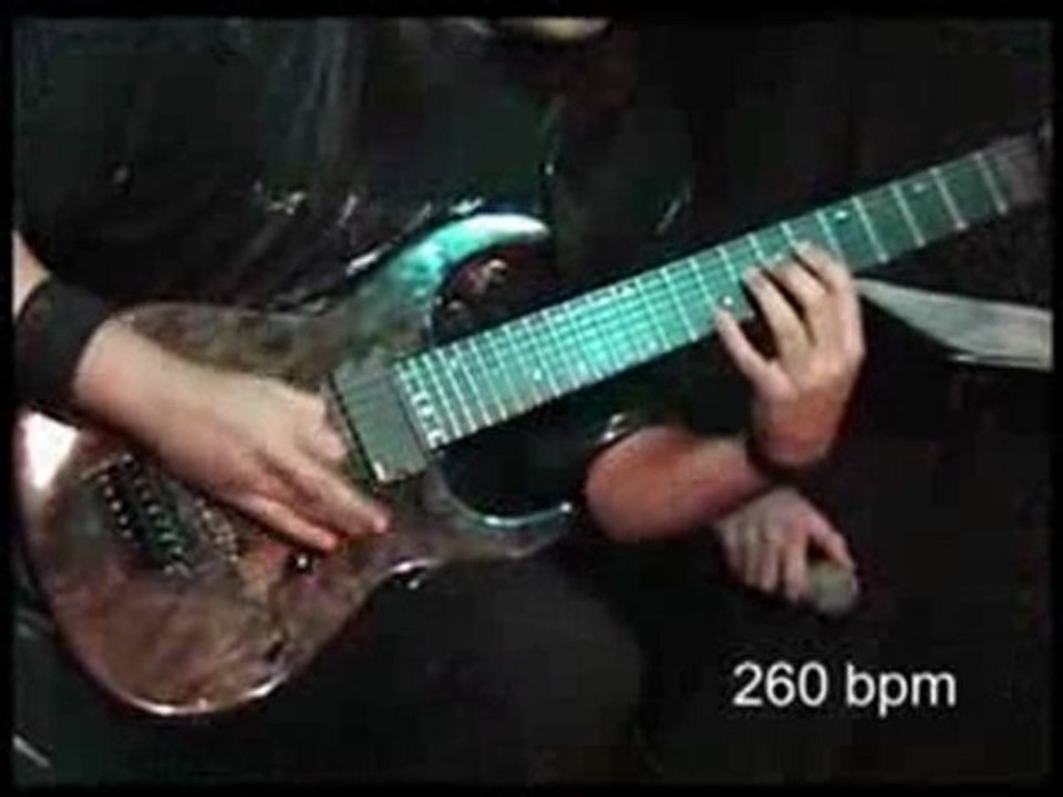 Le guitariste le plus rapide du monde