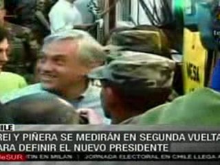 Frei y Piñera, candidatos por la presidencia de Chile
