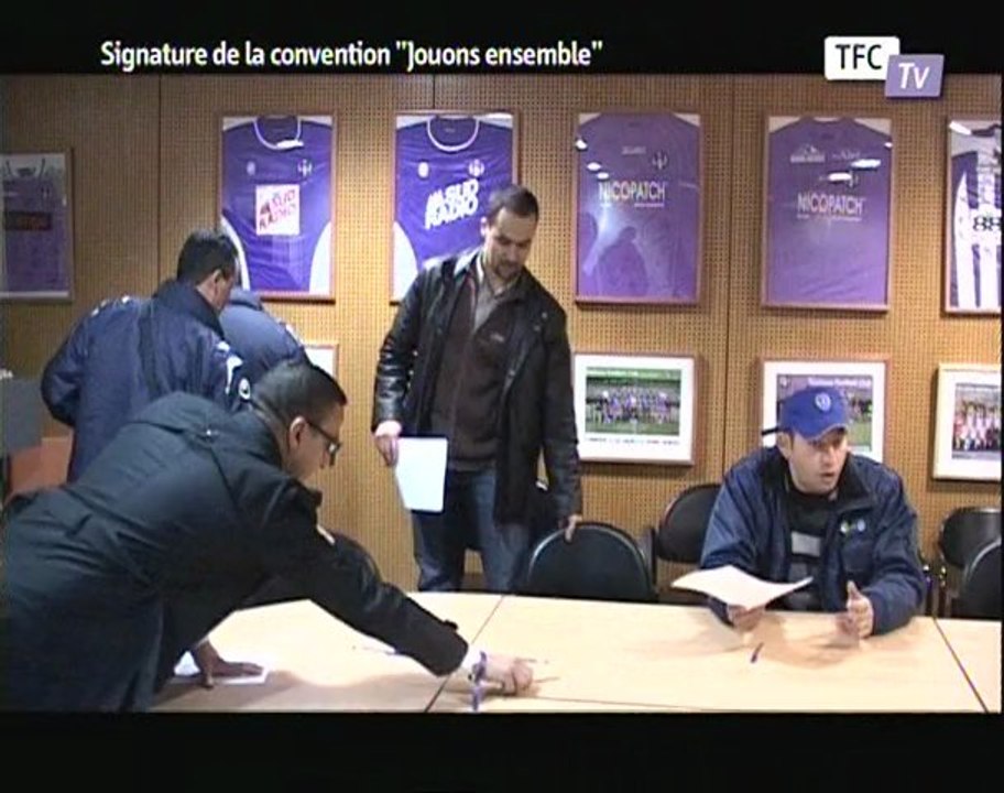 Signature convention "Jouons ensemble"