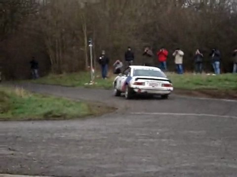 Rallye aywaille 2009 opel manta Cornet L.