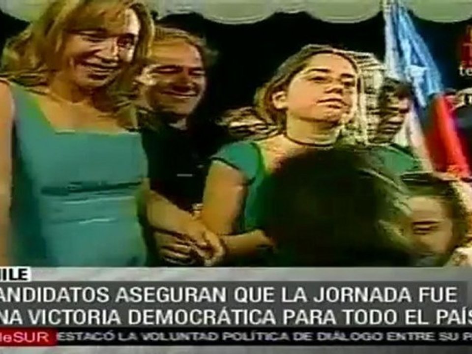 Oficial, Piñera y Frei a segunda vuelta en Chile