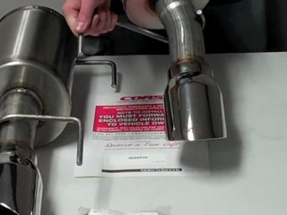 Corsa Mustang Axleback for 05-up GT & GT500