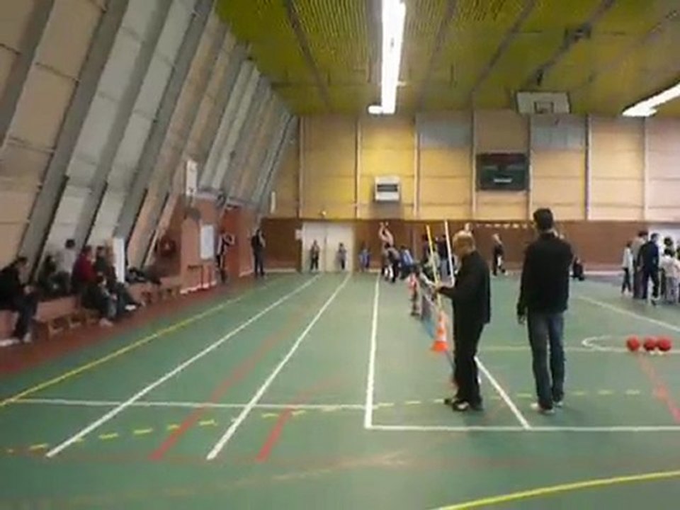 Marie et Amandine au sprint...