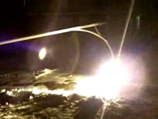 First Snowfall Of The Season In Vancouver