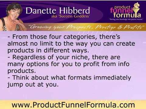 Create Info Products: 4 Easy Types of Info Products to Make